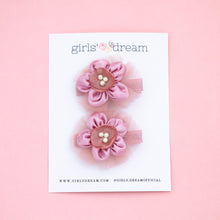 Load image into Gallery viewer, Flower Hair Clip SET