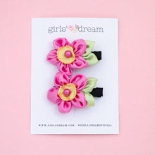 Load image into Gallery viewer, Flower Hair Clip SET