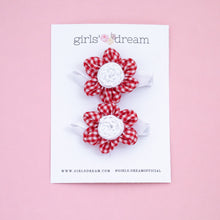 Load image into Gallery viewer, Flower Hair Clip SET