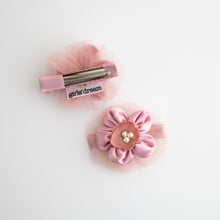 Load image into Gallery viewer, Flower Hair Clip SET