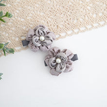 Load image into Gallery viewer, Flower Hair Clip SET