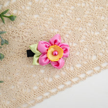 Load image into Gallery viewer, Flower Hair Clip SET