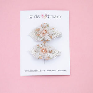 Flower Hair Clip SET