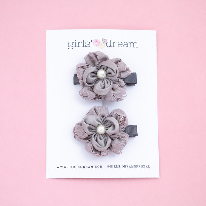 Flower Hair Clip SET