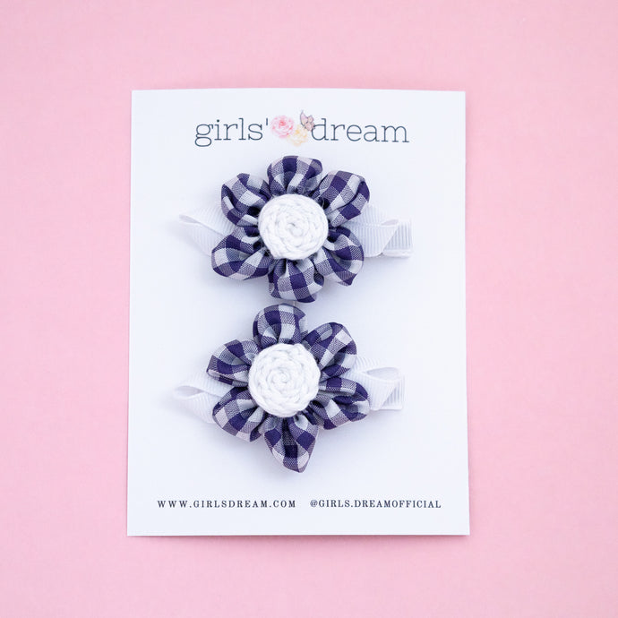 Flower Hair Clip SET