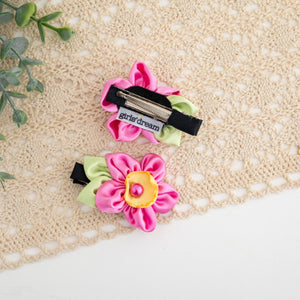 Flower Hair Clip SET