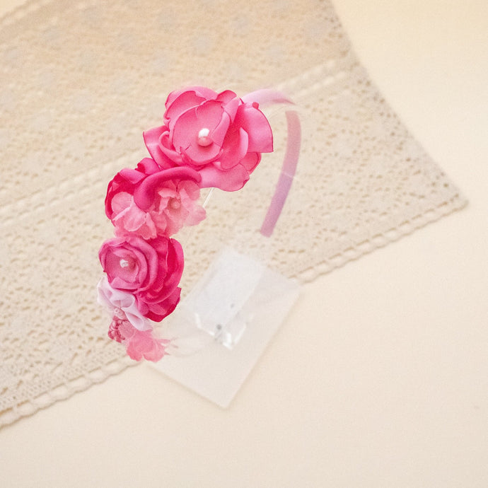 Pink Garden Headband